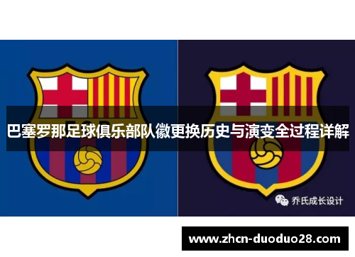 巴塞罗那足球俱乐部队徽更换历史与演变全过程详解